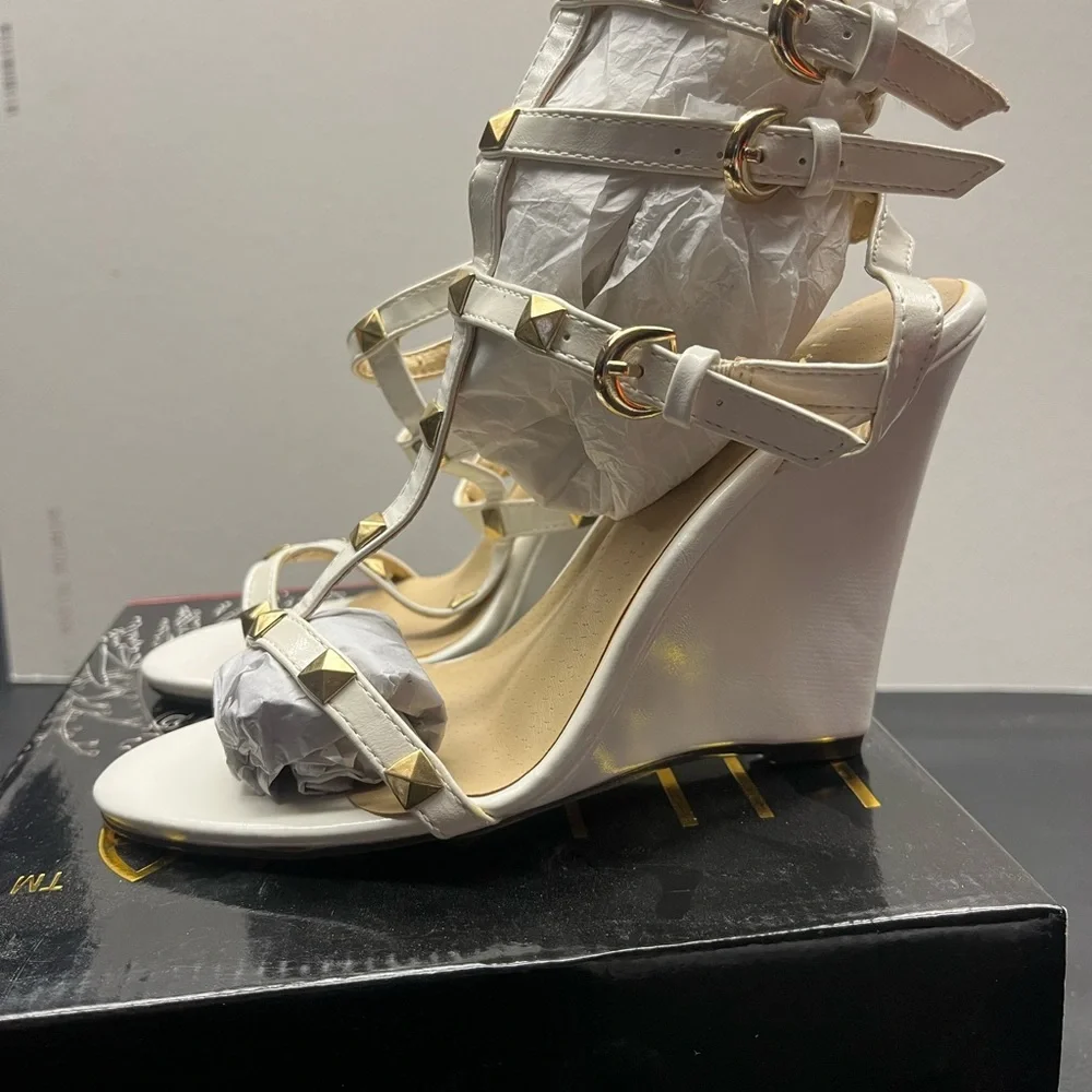 Liliana wedge shoes - Brand new in box - Size 6.5 - Picture 7 of 7